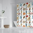 thumbnail image 2 of Thanksgiving Day Fall Harvest Shower Curtain,Washable Show Curtain with Hooks Retro Polyester Fabric Bathroom Curtains for Bathroom Bathtub Autumn Holiday, 2 of 5