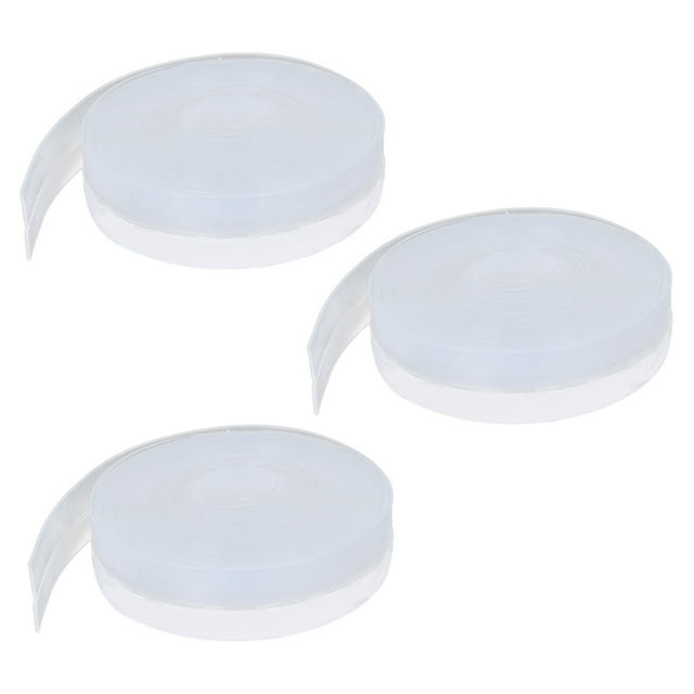 3X Summer Door and Window Seals Door Seam Door Bottom Windproof Insect-Proof Window Insulation Waterproof Rubber Strip