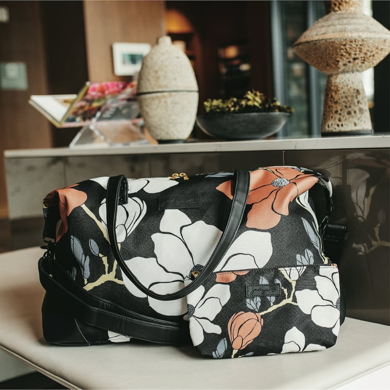 Jadyn Luna 37L Weekender and Travel Bag for Women Magnolia Black