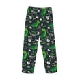 thumbnail image 3 of Lsque Dinosaur and Bone Print Men's Pajama Pants, Lounge Pant - Comfortable Home Wear,Elastic Waistband, Stylish Design-X-Large, 3 of 9