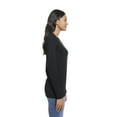 thumbnail image 3 of Women Long Sleeve T-Shirt Premium Jersey Long Sleeve Shirts Tee 100% Cotton S M L XL 2XL 3XL Blank Ladies Tshirts, 3 of 8