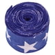 thumbnail image 1 of Blue Polyester Five-Pointed Star Ribbon for Bouquet Decoration 1 Roll, 1 of 4