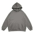 thumbnail image 4 of Backless Hoodie for Women with Mesh Long Sleeve Sweatshirt Fall Casual Pullover Top, 4 of 4