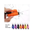 thumbnail image 1 of 1pc 2 In 1 Safety Belt Cutter Emergency Key Chain Car Escape Tool Metal Safety Hammer Mini Fire Hammer Life-Saving Hammer Car Emergency Escape Device, 1 of 4