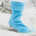 thumbnail image 1 of TopLLC Doublures de Bottes de Pluie Chaudes et Confortables pour Garçons et Filles de 3 à 6 Ans Options Jaune Vert Roses et Bleu Doublure de Bottes de Pluie, 1 of 5