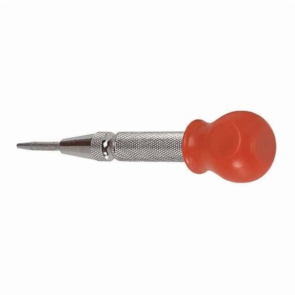 Emi Adjustable Window Punch, Stainless Steel, 5 1/2 in L, 5/8 in W, Red 1078