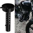 thumbnail image 4 of Black Tubo silenciador de escape Maso 60mm escape de motocicleta puede insertar deflectores silenciador, 4 of 5