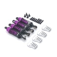 thumbnail image 1 of Amortiguador RC Práctico Multifuncional Simular Premium RC Amortiguador de choque Portátil Pequeño Conveniente Accesorios de coche RC Púrpura 1 Juego Inevent FN001601-07, 1 of 5