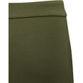 thumbnail image 5 of Zenana Women & Plus Relaxed Drawstring Waist Draped Basic Maxi Skirts with Side Pockets, 5 of 6