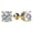 14K Yellow Gold, variant on 1 to 6 Carat IGI Certified LAB GROWN Round Diamond Stud Earrings for Women 4 Prong Screw Back (D-E Color, VS1-VS2 Clarity) 14K White Gold Round Shape 2 Carat