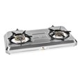 thumbnail image 2 of KriKac Double Burner Stove Auto Ignition Cooktop Outdoor Propane Camp Stove Propane Burner Portable Stove Burner, 2 of 4