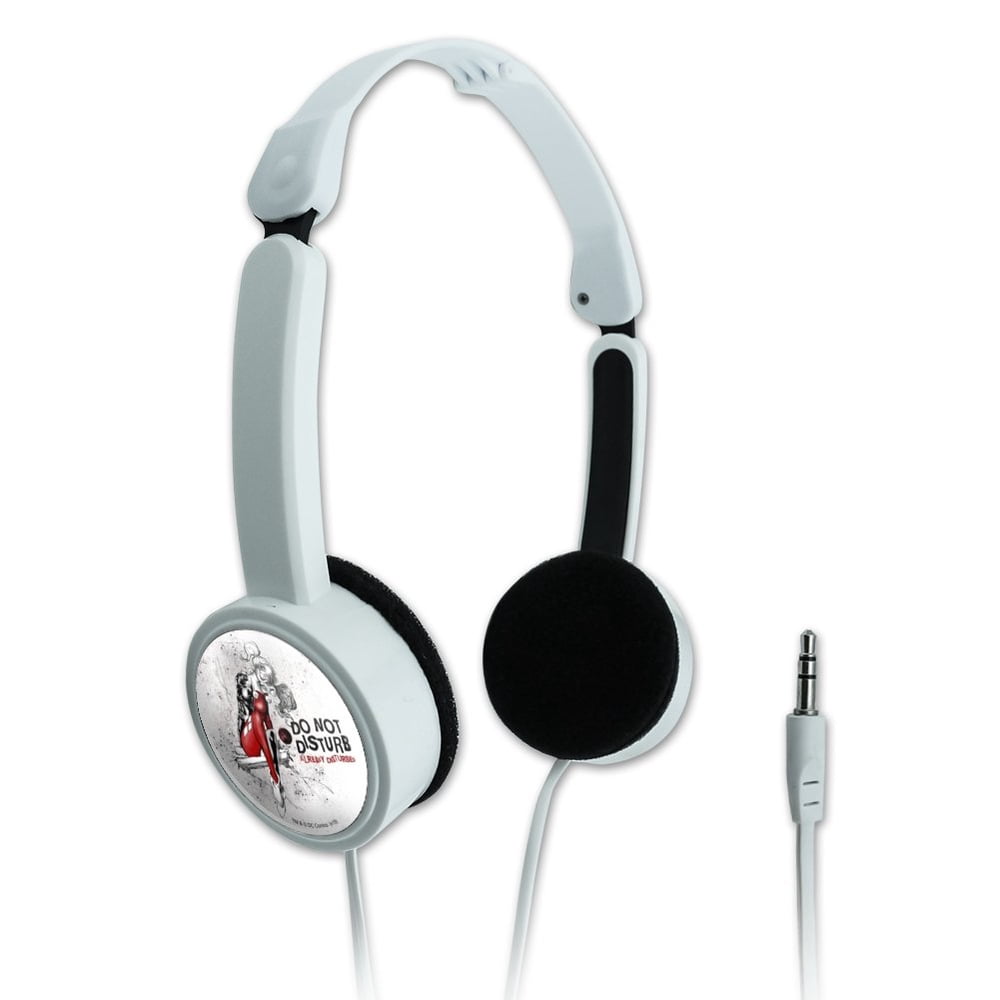Harley Quinn Already Disturbed Novelty Travel Portable On Ear Foldable 
