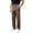 Coffee, variant on Men's Heavyweight Fleece Sweatpants Solid Color Thick Straight Leg Pants Loose Casual Breathable Sweatpants with Pockets