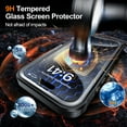 thumbnail image 6 of Case for iPhone 16 Pro Max, Heavy Duty & Rugged [Built-in Screen Protector] Shockproof Drop Protection with Port Anti-Dust/Scratch 360 Full Body Phone Cases For iPhone 16 Pro Max,Black, 6 of 7