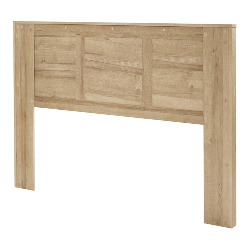 Maklaine Contemporary Queen/Full Headboard in Wood Canyon Oak Finish