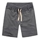 thumbnail image 1 of Pantalones Cortos Deportivos Sueltos Casuales para Hombres con Cordón de Cintura de Cinco Piezas para Yoga Y Playa, 1 of 5