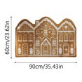 thumbnail image 3 of BotaniNest Christmas Doormat Festive Holiday Rug Cute Brown Christmas Welcome Coir Door Mat Non Slip Entrance Rugs For Indoor Outdoor Bathroom Kitchen Deco, 3 of 7