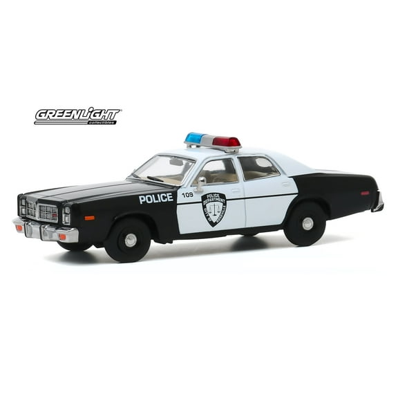 1977 Dodge Monaco, Police Department City of Roseville - Greenlight 86588 - 1/43 scale Diecast Model Toy Car