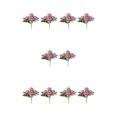 thumbnail image 3 of ZheElen Long-lasting Durability Easy To Clean Artificial Flower Arrangement For Wedding Decoration Realistic Appearance purple 5Set, 3 of 6