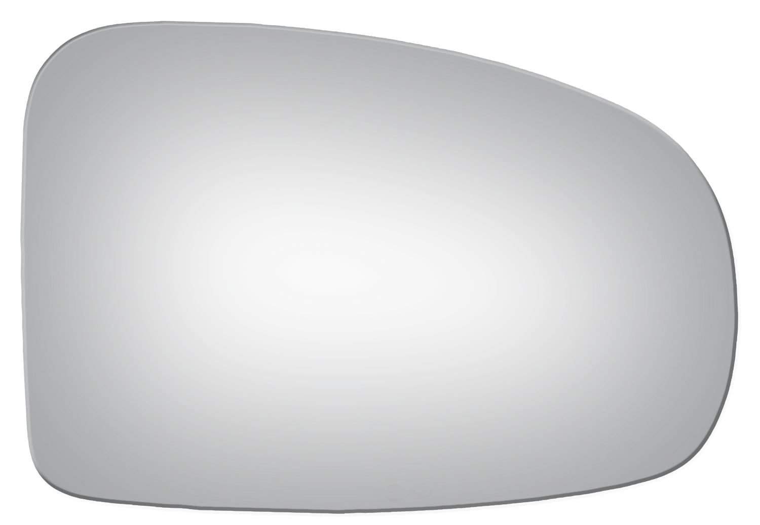 Burco Side View Mirror Replacement Glass - Clear Glass - 5363