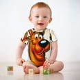 thumbnail image 3 of Scooby Doo Baby Boys Girls Rompers Short Sleeve One Piece Bodysuit Jumpsuits Infant Outfit Clothes 9-12M, 3 of 8