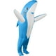 thumbnail image 1 of Disfraz de tiburón inflable Bebé Tiburón Disfraz de soplado Impermeable Lindo Divertido Cuerpo completo Tiburón Aire Disfraz de soplado Traje de fantasía portátil para adultos Disfraz de cosplay de Ha, 1 of 11