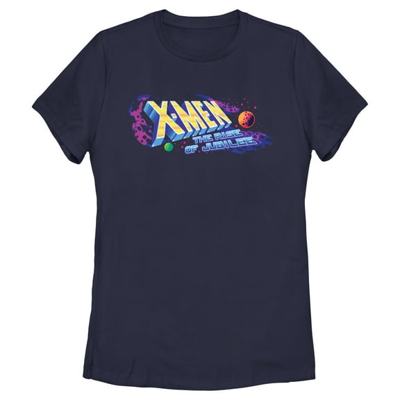 Women's Marvel: X-Men '97 The Rise of Jubilee Logo Graphic T-Shirt
