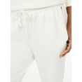 thumbnail image 5 of Free Assembly Women's Classic Cotton Blend Sweatpants, 5 of 5