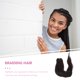 thumbnail image 4 of Trenebramiento pre-estirado Cabello Cabello sintético Extensión del cabello para mujeres niñas, 4 of 6