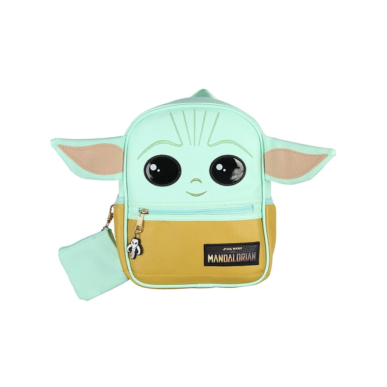 hot topic baby yoda mini backpack Bioworld Star Wars The Mandalorian Groku The Child Micro Shoulder Bag 9