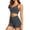Grey, variant on bravefron Women 2 Pieces Workout Sets Spaghetti Straps Camis High Waist Biker Shorts 2 Piece U Neck Crop Tank Top Shorts Athletic Gym Yoga Outfits Activewear