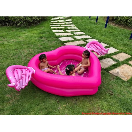 Paddling Pool For Kids Heartshaped Inflatable Swimming Pools Kiddie Pool For Summer Outdoor Garden Family Party Activities Backyard A Walmart Canada Paddling Pool For Kids Heartshaped Inflatable Swimming Pools Kiddie Pool For Summer Outdoor Garden Family Party Activities Backyard A Walmart Canada