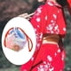 thumbnail image 3 of con cordón japonés portátil para mujeres, niñas, , kimono, monedero cosmético, , bolsa de almuerzo escolar para oficina, - rosado BLESIY Bolsa japonesa con cordón, 3 of 7