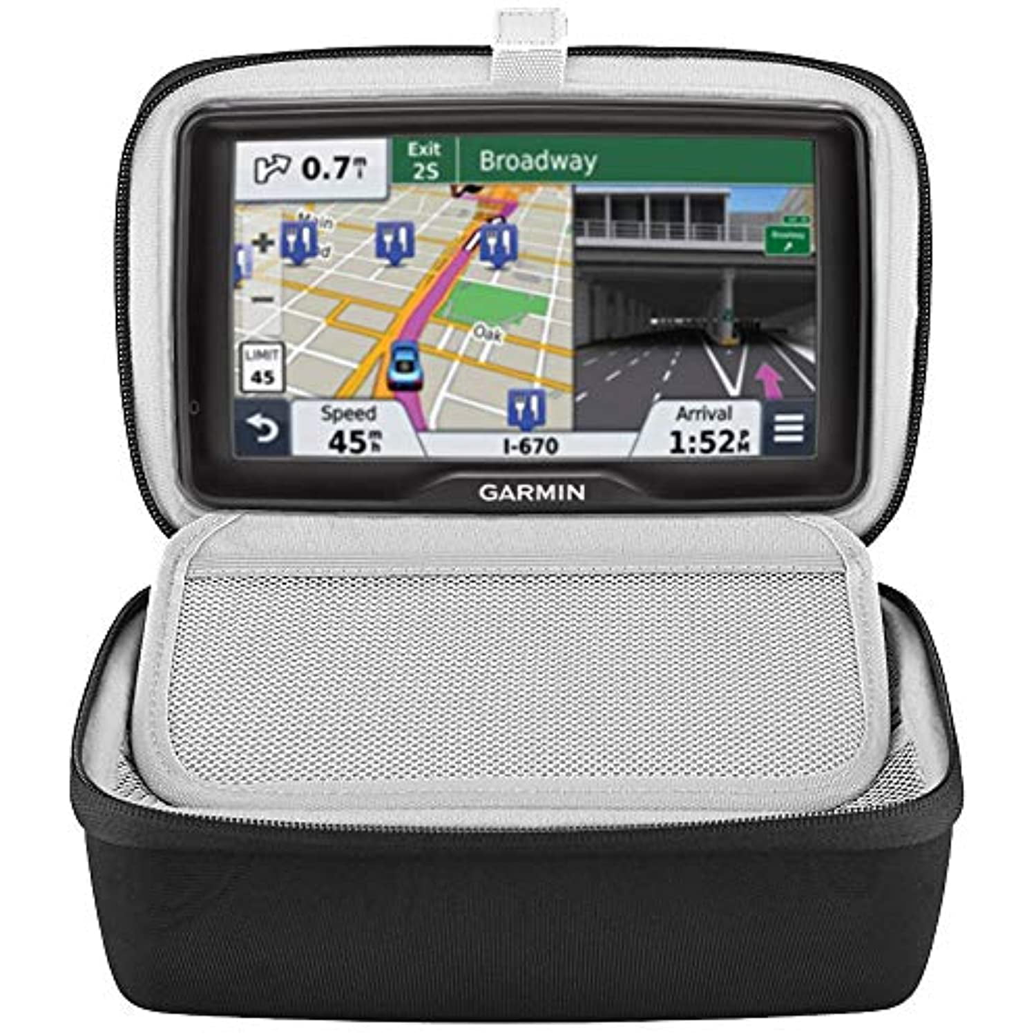5.2 Inch Hard Carrying Storage Travel Case Bag GPS Cover for Tomtom Garmin Nuvi 