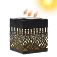 thumbnail image 7 of HAHUT Decorative Solar Mandala Lights, Waterproof Metal Solar Powered Outdoor Deck Step Wall Lights, Mandala Theme LED Fence Light for Garden Post Patio Backyard Yard Decor, 7 of 7