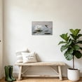 thumbnail image 3 of Lotus and hummingbird wall art canvas decorative frame, spa-inspired yoga Zen-inspired tranquil wellness home decor., 3 of 10