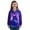 Purple Galaxy Cat, variant on Uorisanigo Girls Oversized Sweatshirts Purple Galaxy Cat Half Zip Pullover Sweatshirt for Teen Girl Lightweight Long Sleeve Pullover Top Quarter Zipper Jackets for Teen Girl