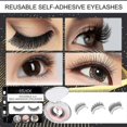 thumbnail image 2 of False Eyelashes Stickers Are Naturally Thick And Curled To Support Double Eyelid Chemical Fiber Gel Strips And Long False Eyela, 2 of 5