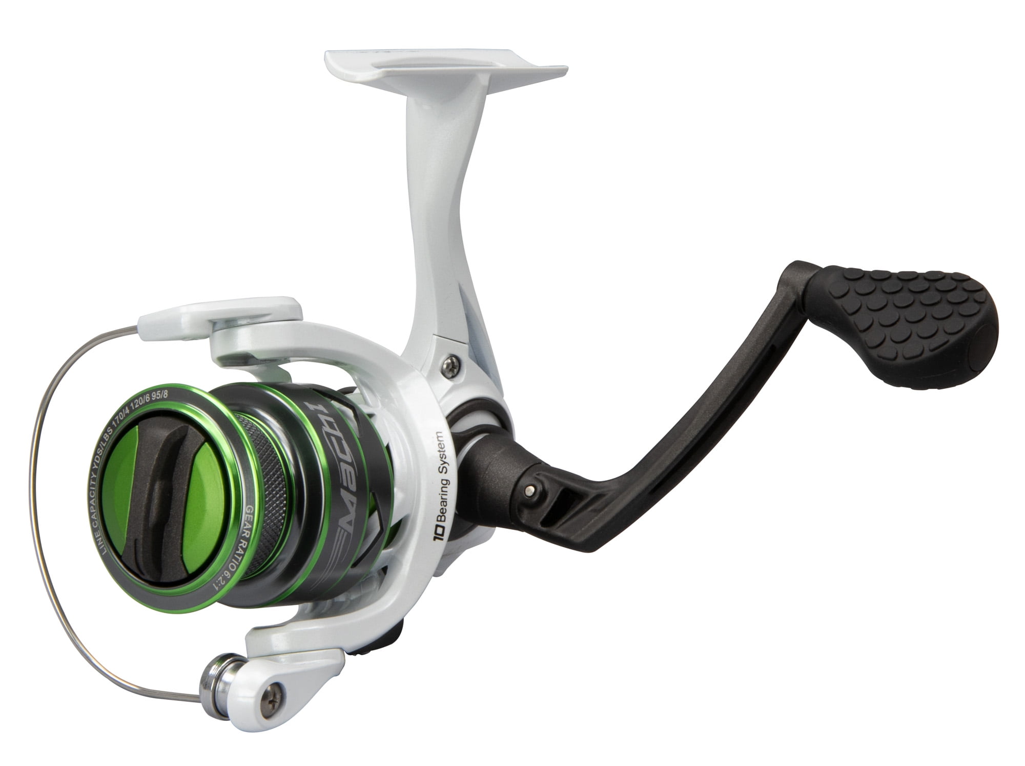 Lew's Mach 2 Freshwater Bass Fishing Spinning Reel 6.2:1 MH2-300A 