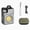 Silver#2328, variant on LED Camping Lantern, Portable Work Light, Torch with Adjustable Colour Temperature, 3500 Lumens, IPX4 Waterproof, Magnetic Base, Hook and Strap for Outdoor Use