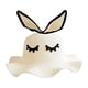 thumbnail image 3 of Sombrero de sol de conejito, gorra de pescador de ala ancha para fiestas, vacaciones, campamentos, viajes y mochileros. Blanco como la leche, 3 of 8