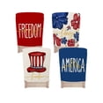thumbnail image 2 of Independence Day Chair Covers Set Of 4 Memorial Day 4th Of July Decorations For Home Kitchen Dining Party Holiday Decor, 2 of 6
