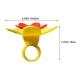 thumbnail image 3 of Comedero de pájaros creativo de mano para exteriores, anillo para colibríes, alimento para pájaros, miel, suministros para mascotas, 3 of 7