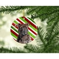 thumbnail image 2 of Staffordshire Bull Terrier Staffie Candy Cane Christmas Ceramic Ornament, 2 of 3
