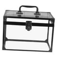thumbnail image 2 of Caja de maquillaje, organizador de aleación de aluminio, caja de almacenamiento de cosméticos, organizador de cosméticos para viajes, accesorios para SG, 2 of 8