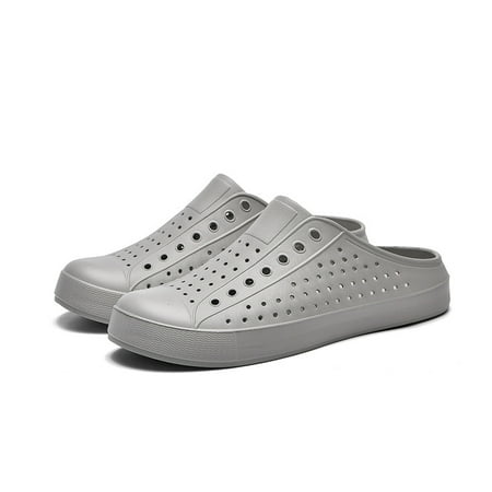 

Baotou hole shoes summer lovers non-slip waterproof lazy wading simple beach shoes light sandals