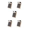 thumbnail image 3 of Calculadora simple Injueey estudiante dispositivo de cálculo material ABS PP multicolor tamaño compacto, 3 of 6