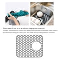 thumbnail image 3 of Sink Grid Protector, Sink Protector Mat Folding Non Slip Sink Mat Grid Using As Lining for Refrigerators Drawers Insulation Pads Non Slip Pet Food Pads, 3 of 7