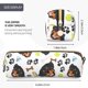 thumbnail image 3 of Fotbe Rottweiler Estuche para Lápices de Cuero con Estampado, Estuche con Cremallera Resistente, Organizador Compacto y Elegante para Papelería, 3 of 7
