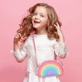 thumbnail image 5 of PinkSheep Rainbow Girls Mini Purse Crossbody Shoulder Bag Handbags for Kids Women Dress up, 5 of 7